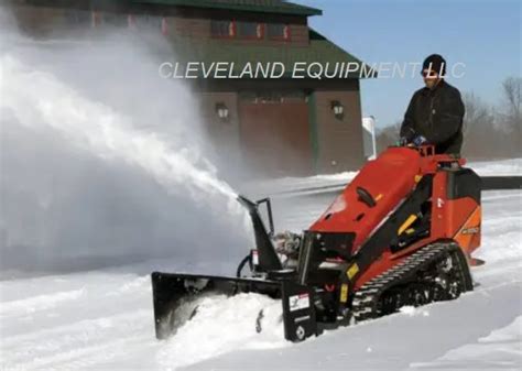 mini skid steer snow blower for sale|erskine mini snow blower.